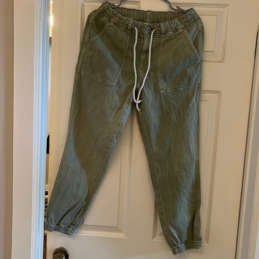 American Eagle denim joggers